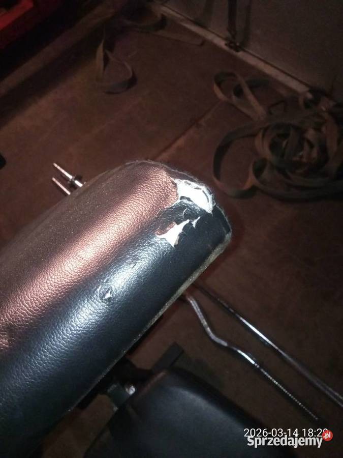 Ławka gryfy plus obciążenie Sprzęt do ćwiczeń Karczew