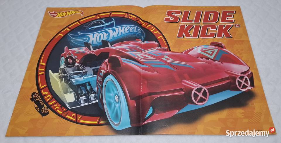Plakat Hot Wheels Slide Kick Mattel 2022 415x275 Czeladź sprzedam