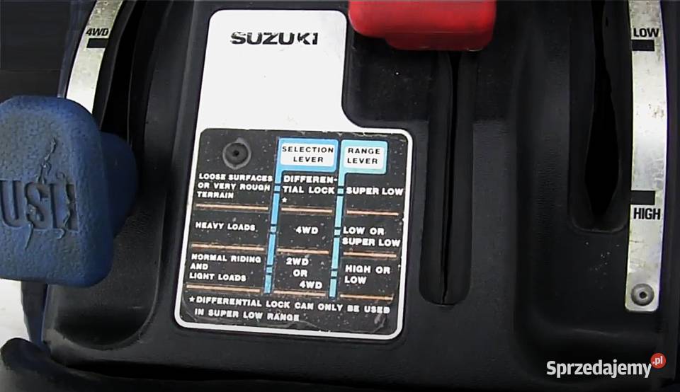 Quad Suzuki LTF 300 F KingQuad 2xWD 4x4 WD