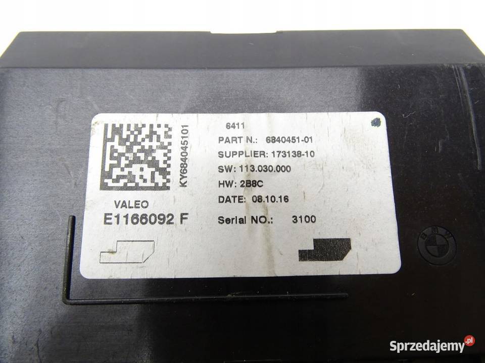 MODUŁ STEROWNIK KLIMY KLIMATYZACJI 6840451 BMW
