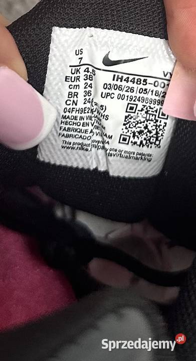 Nowe Buty Nike Shox TL Black Playful Pink 24cm Warszawa