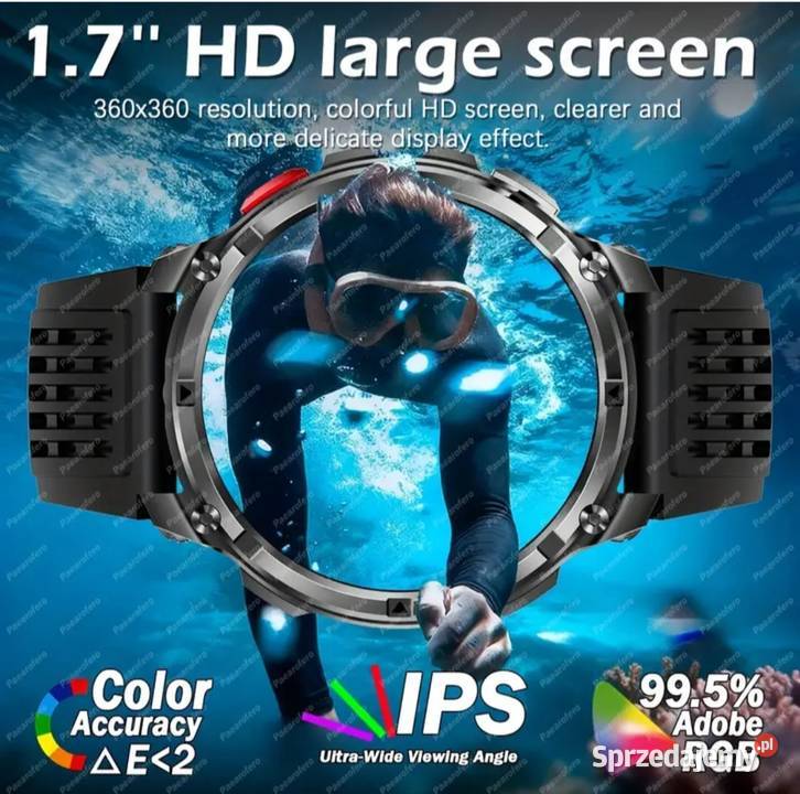 Smartwatch 17 cala Ultra HD Amoled Chrzanów sprzedam