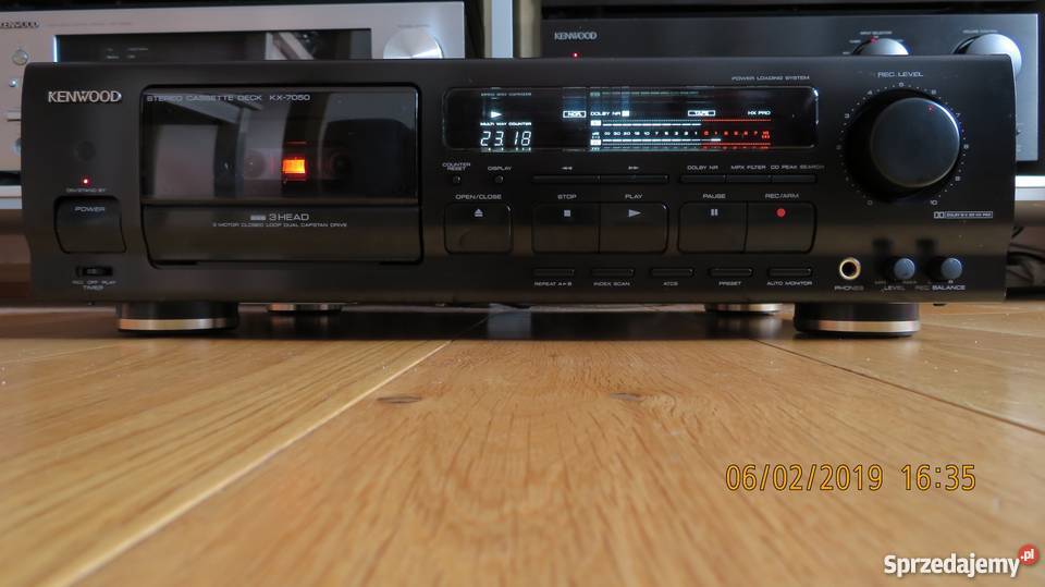 KENWOOD KX7050 100 SPRAWNY IDEALNY WIZUALNIE Magnetofony Wrocław