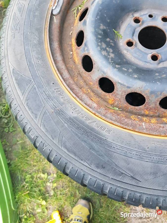 Koła z oponami zimowymi 20565 R15 Alfa Romeo 156 osobowe Papowo Toruńskie sprzedam