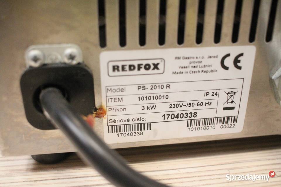 Red Fox 2010 R Grill kontaktowy pojedynczy