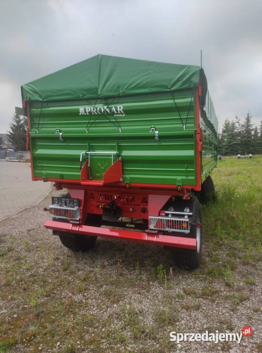 Przyczepa Rolnicza PRONAR PT612L przedłużana nieuszkodzony Kozenin