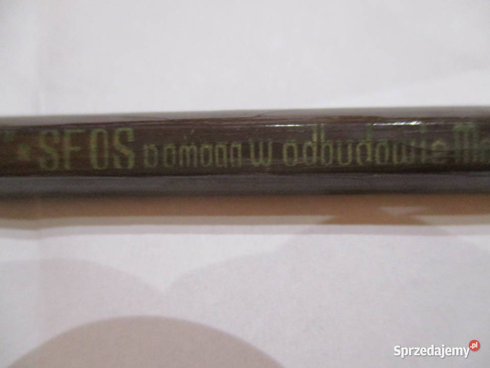 Ołówek Klejnot SFOS pomaga w odbudowie Mazowsza Pozostałe mazowieckie Nieporęt