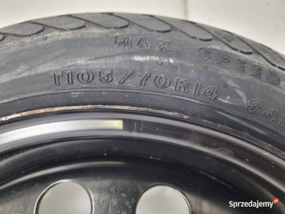 KOŁO DOJAZDOWE ZAPASOWE Nissan Micra K12 Note Chełm