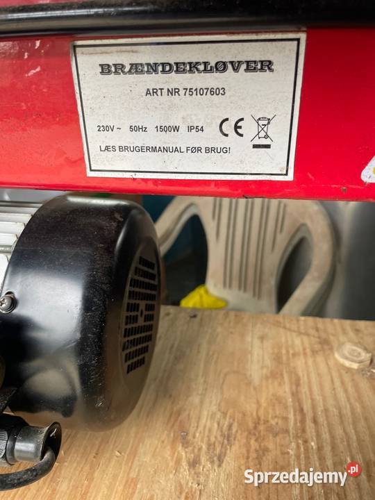 Łuparka hydrauliczna do drewna Mrągowo sprzedam