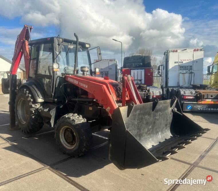 Koparko ladowarka kolowa Manitou Terex tez Warszawa