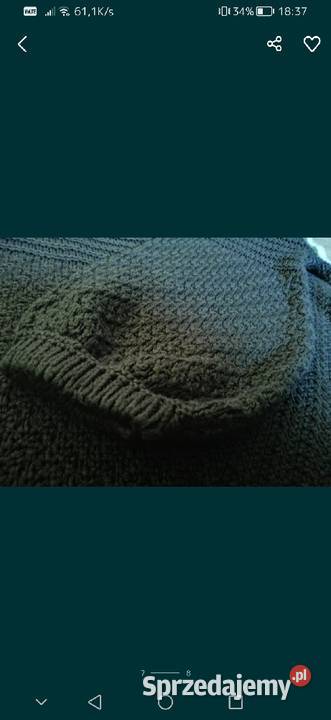 Sweter Sweterek Grubszy LOOK nowy Na xs s m Leszno