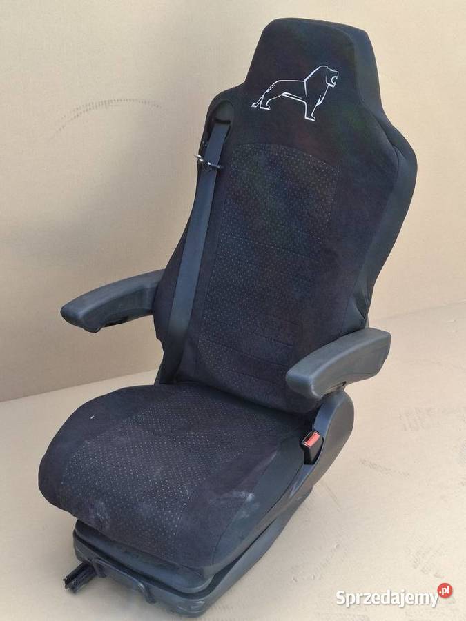 MAN TGX E6 EURO 6 FOTEL PASAŻERA PNEUMATYCZNY Bieleń