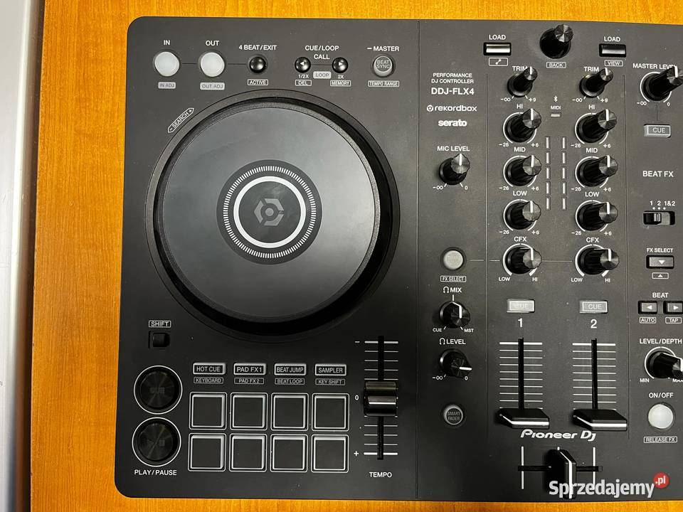 DDJ-FLX4 - マルチアプリ対応2ch DJコントローラー (Black)