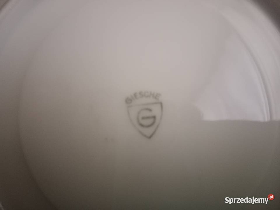 Zestaw 10 Talerzyków Giesche Śląska Porcelana Ruda Śląska sprzedam