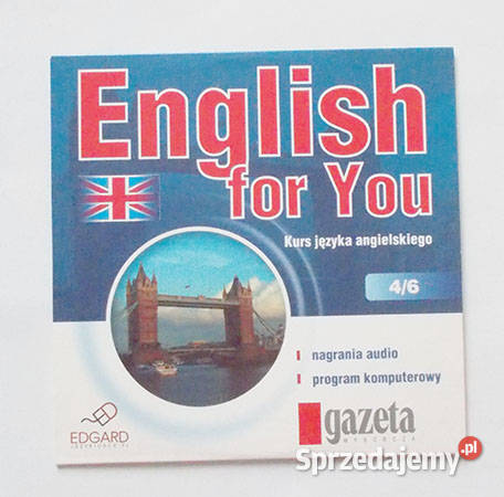 nauka języka angielskiego na płycie English for sprzedam