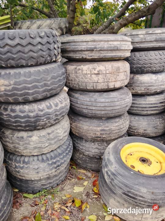 Koła małe opony do kombajnów na tył przyczepa mazowieckie Radom