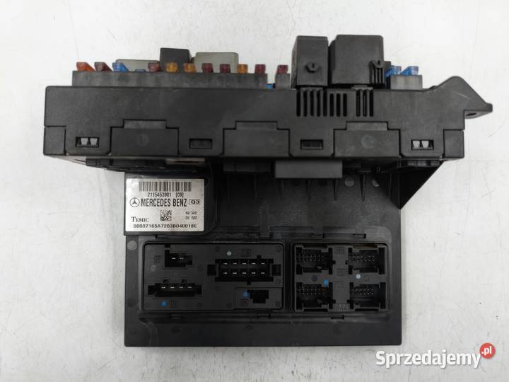 Moduł SAM Mercedes E Klasa S211 W211 2115453901 Skrzynki bezpieczników Motoryzacja Wyszków sprzedam