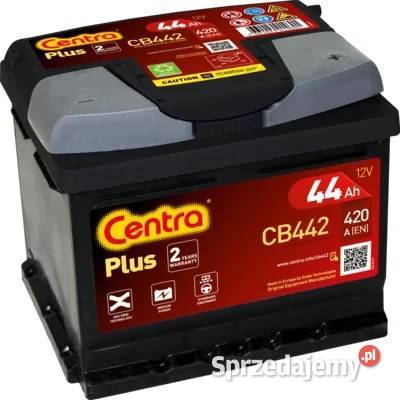 Akumulator Centra PLUS CB442 44Ah 420A Części samochodowe Białobrzegi