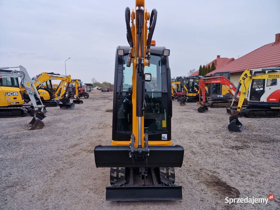 Minikoparka JCB 8018 CTS 2017r 1900mtg rozsuwane Ryżki