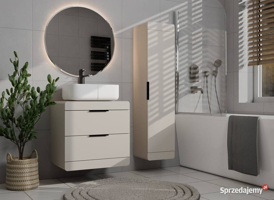 Szafka pod umywalkę TERRA 60 2S wisząca 60cm