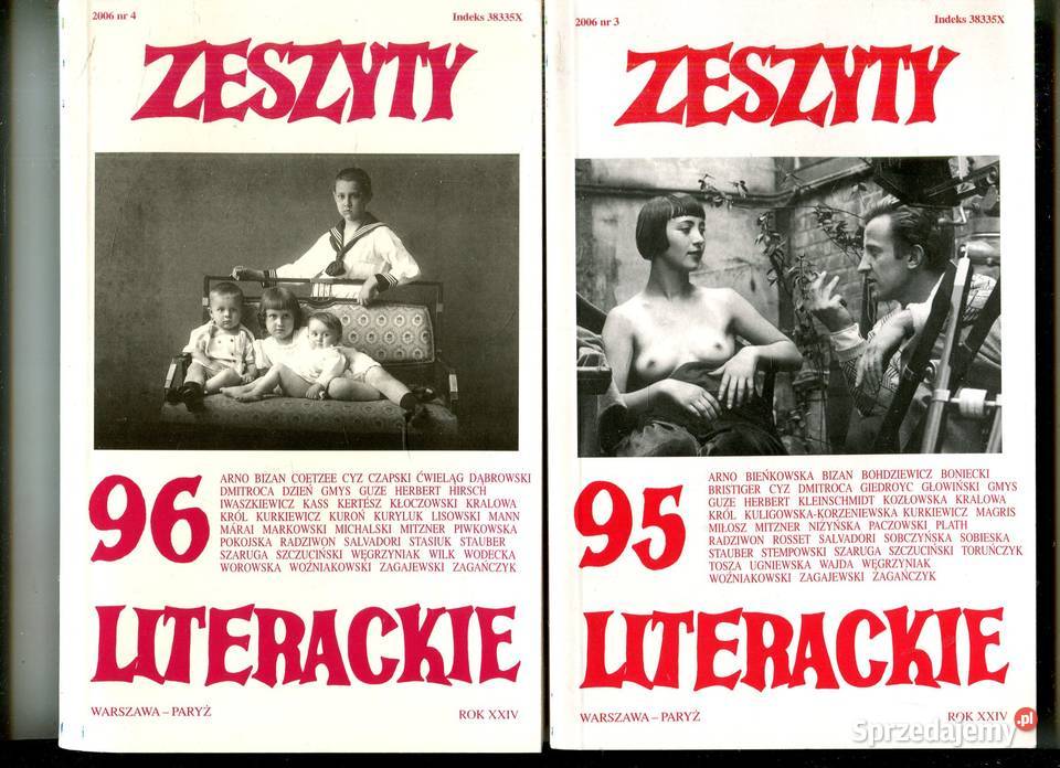 Zeszyty Literackie 95 XXIV 96 XXIV Szczecin