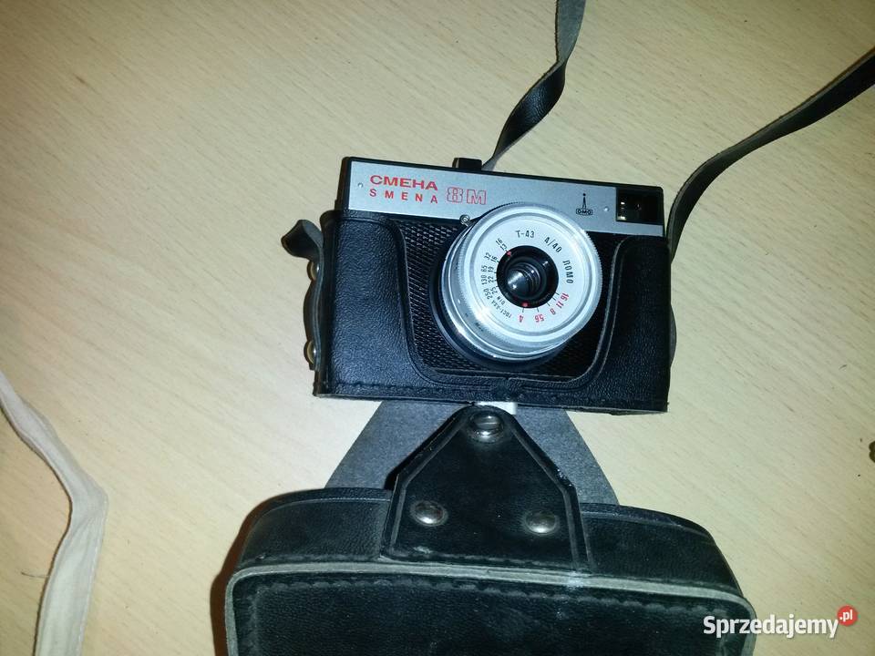 Aparat SMIENA 8 M z futerałem I Lampą błyskową Poznań