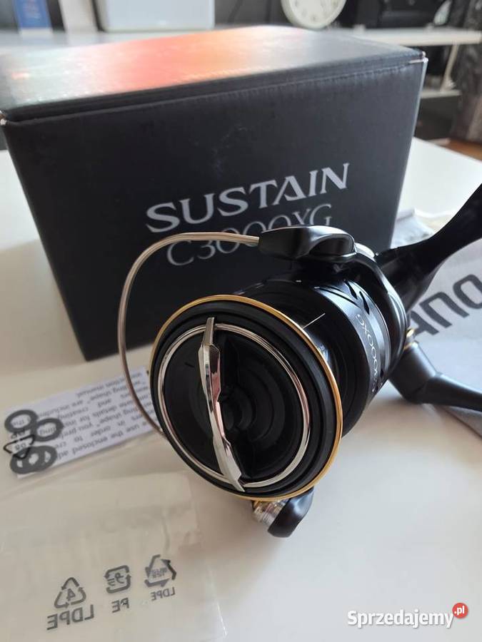 Kołowrotek Shimano Sustain FJ C3000 XG doskonały lubelskie Zamość sprzedam
