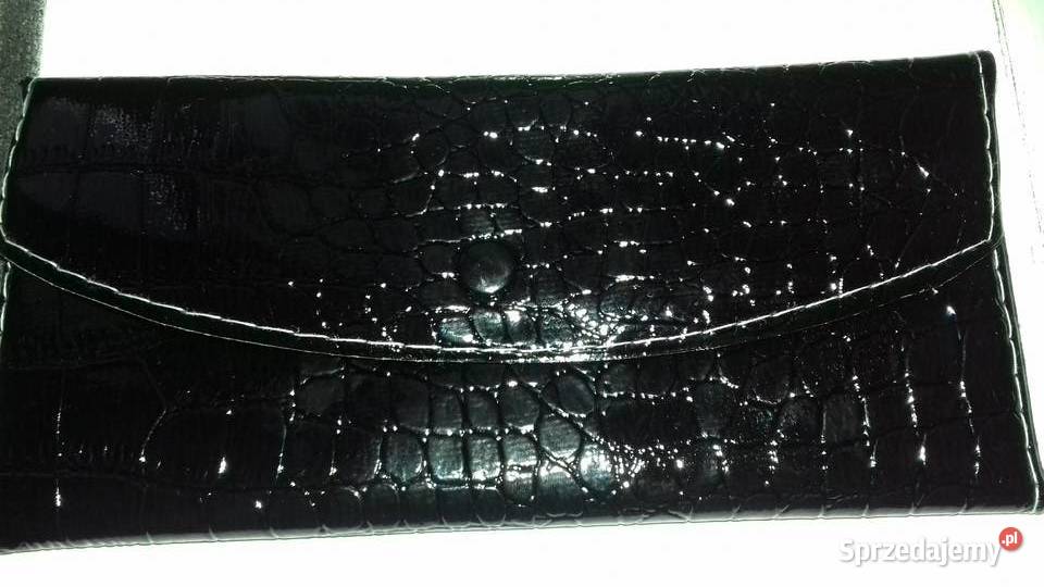 portfel damski młodzieżowy z tworzywa rozkładany