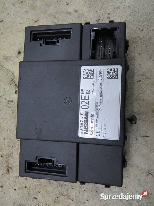 MODUŁ KOMFORTU QASHQAI J10 284B2JD02E 04 sprzedam