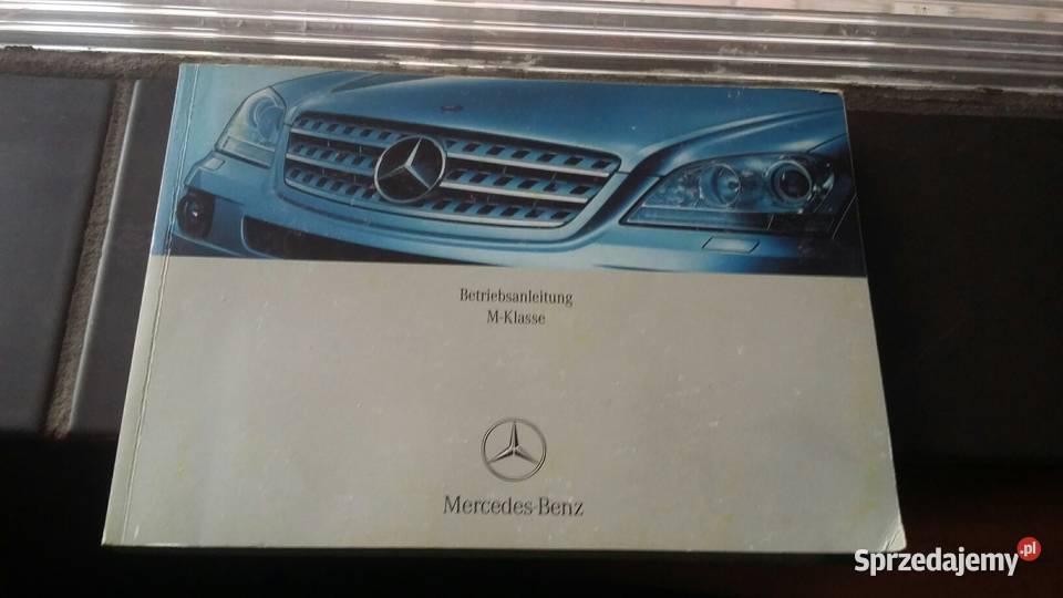 MERCEDES ML INSTRUKCJA OBSŁUGI ORGINAŁ 120