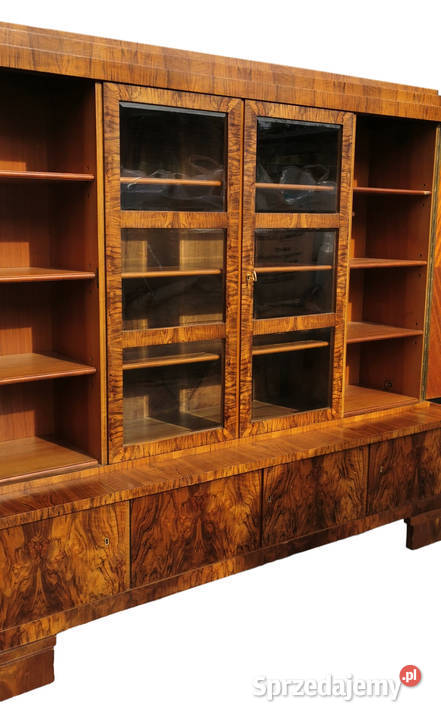 Komplet gabinetowy Art Deco 1930r Biurko Wrocław