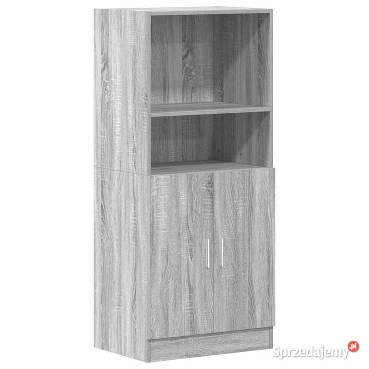 Szafka kuchenna szary dąb sonoma 57x415x1315 mazowieckie Warszawa