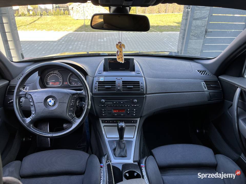 BMW X3 30D Automat 2005r Czarna Zadbana automatyczna Toruń