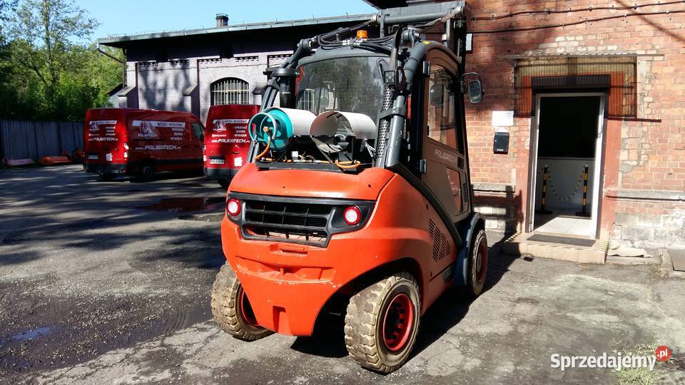 Wózek widłowy Linde 4t H40 model 394 Gaz Wózki widłowe Świerklaniec