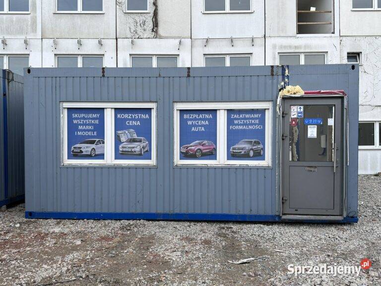 KONTENER BIUROWY PODWÓJNY DUO 36m2 Biuro Wrocław