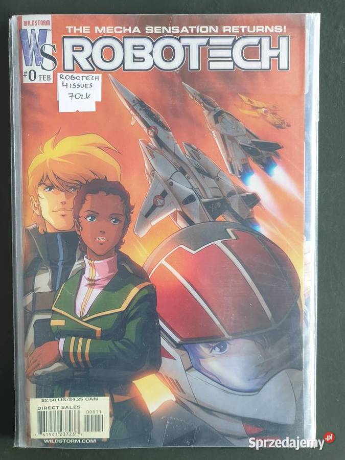 Manga Robotech zestaw 4 komiksów USA Gdynia