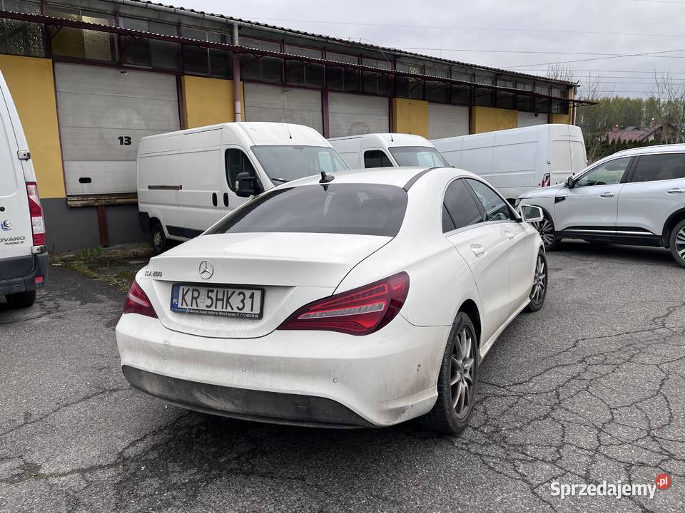Syndyk sprzeda MercedesBenz CLA 200 MR16 E6 Kraków sprzedam