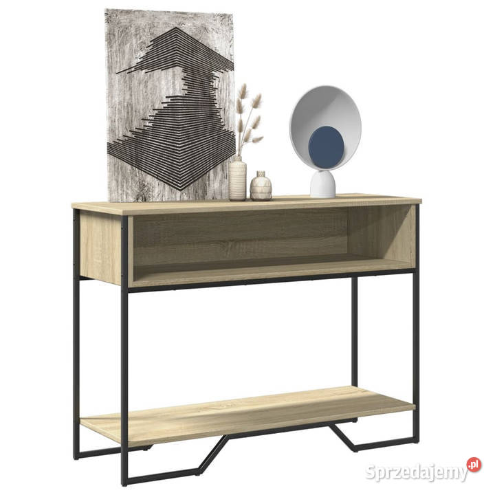 Stolik konsolowy dąb sonoma 100x35x745 WM848530