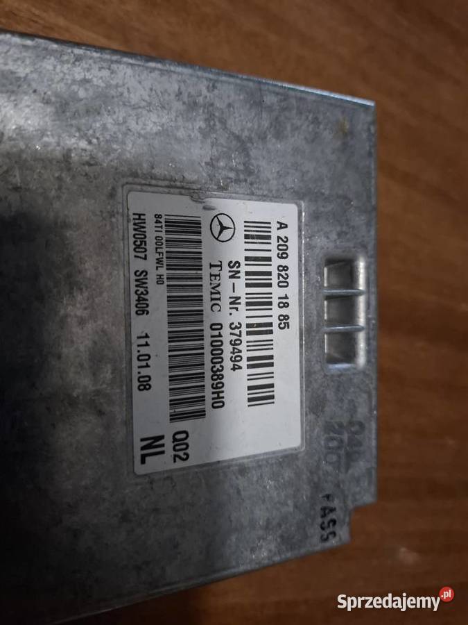 Moduł Sterownik Moduł SAM Mercedes CLS W219 Zamość