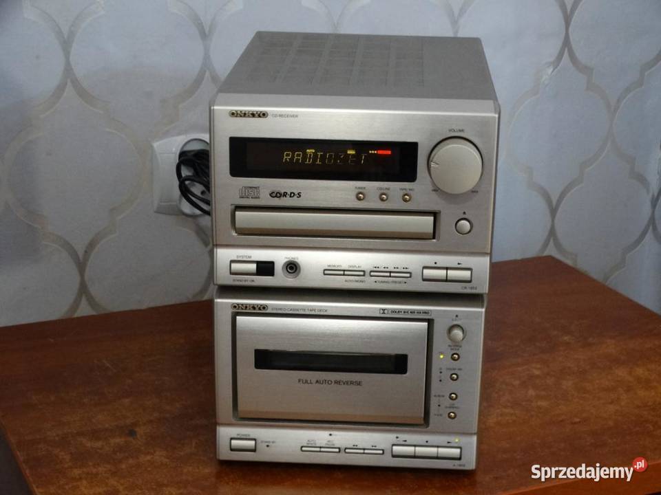 Amplituner Onkyo CR185 CD i mag mocnyWYSYŁKA Jasło