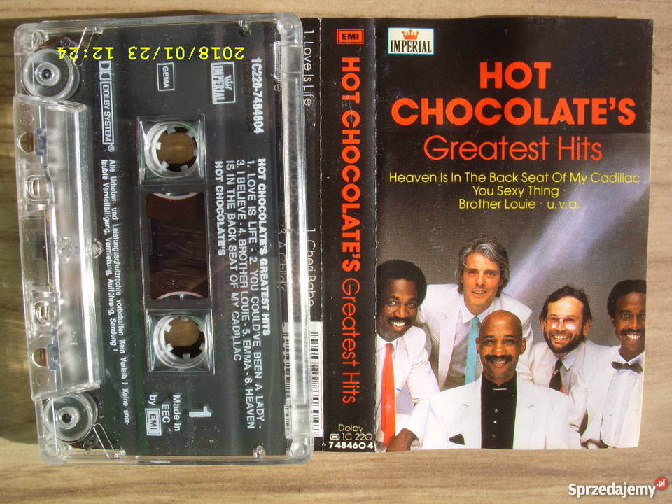 ROCK kaseta HOT CHOCOLATESGREATEST HITS dolnośląskie Wołów
