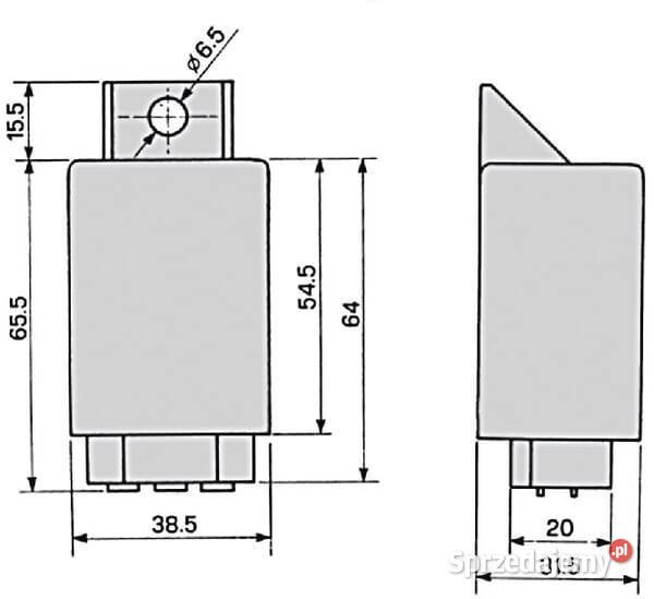 Przerywacz kierunkowskazu 818V 1900960000 małopolskie Kamionna sprzedam