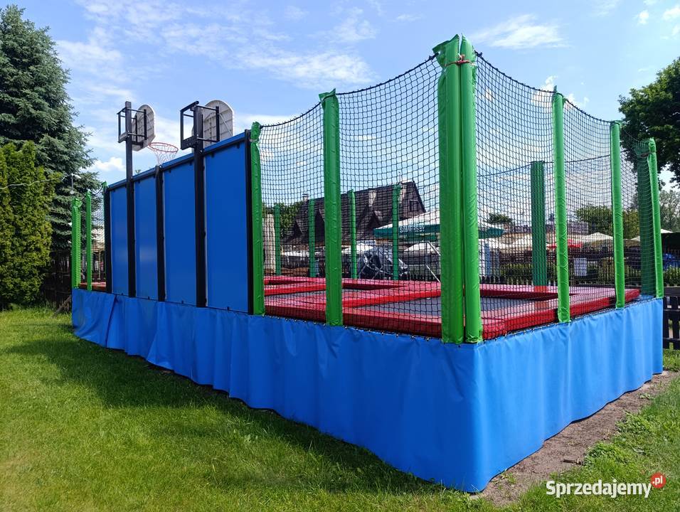 Trampolina Wielostanowiskowa Komercyjna Dąbrowa Górnicza sprzedam