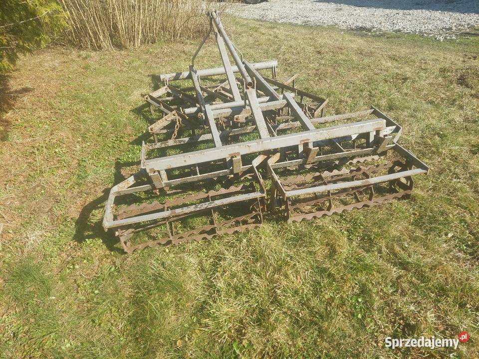 Agregat uprawny 18m brona ciężka podwójnyly nieuszkodzony Blizne