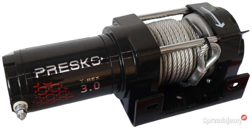 WYCIĄGARKA Elekt TREX 30 12V 1360 Quad Pług ATV Hydraulika