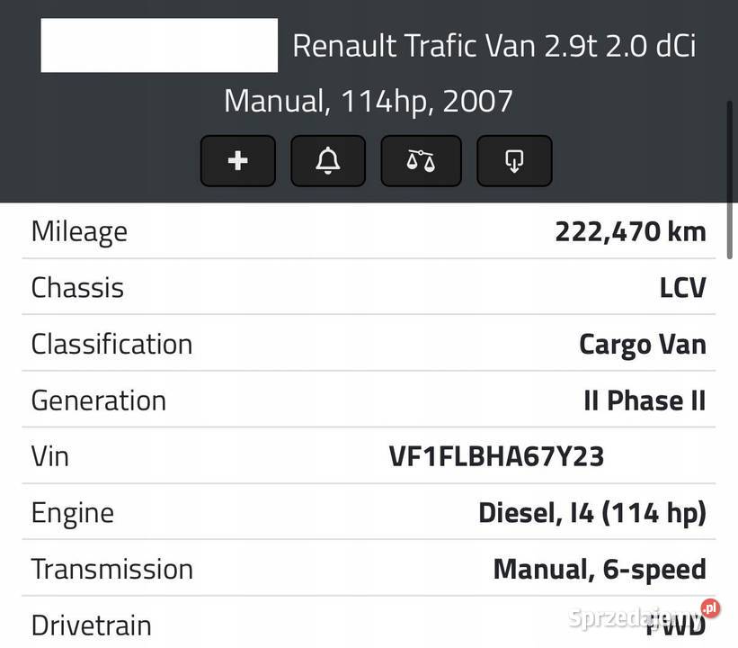 SILNIK M9R780 Opel Vivaro 20 CDTI diesel osobowe Motoryzacja lubelskie Chełm