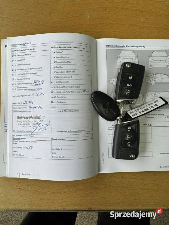 Volkswagen Golf Sportsvan benzyna Szczecin