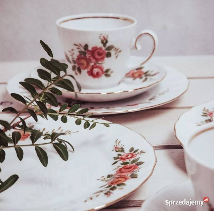 Zestaw 10 sztuk porcelany Poznań