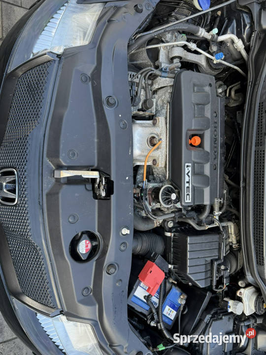 Honda Civic 18 V TEC Zadbana Serwisowana z czarny Poznań