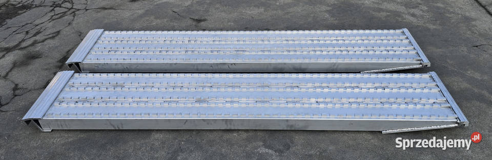 Najazdy aluminiowe 128 t 2000x450x90mm mocowanie kujawsko-pomorskie Lubanie